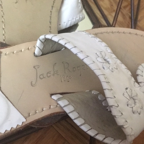 White Jack Rogers EUC size 6 - Picture 3 of 6